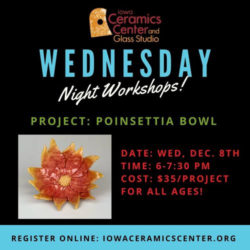 Wednesday Night Workshops: Poinsettia Bowl