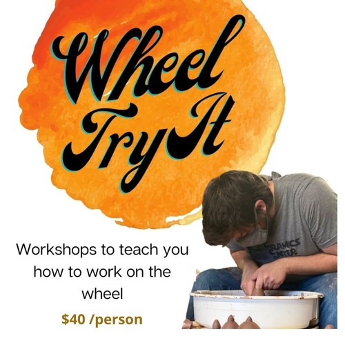 Wheel Try It Sunday--learn how to work on the ceramic wheel