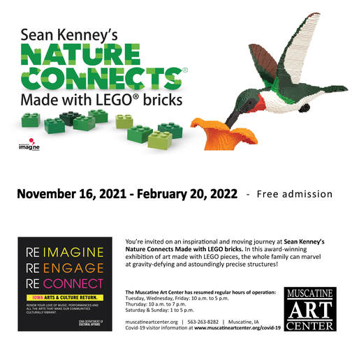 Sean Kenney’s Nature Connects® Made with LEGO® Bricks 