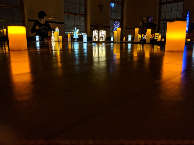 Candlelight Holiday slow flow yoga