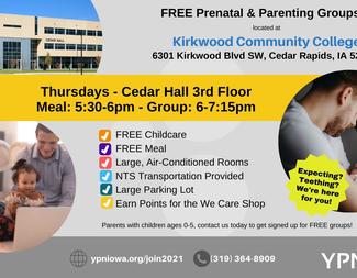 YPN Prenatal and Parenting Groups