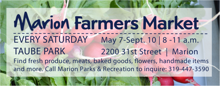 Marion Farmers Market at Taube Park