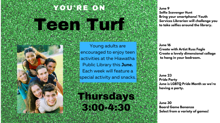 Teen Turf: Special Activities for Teens Only!