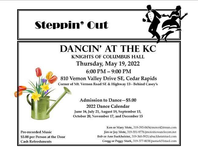 Steppin' Out to Dance at K of C