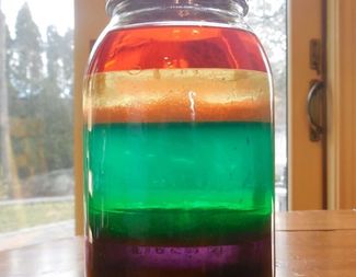 Search rainbow jar