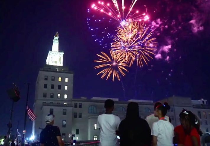 Cedar Rapids Freedom Festival Celebration of Freedom Fireworks