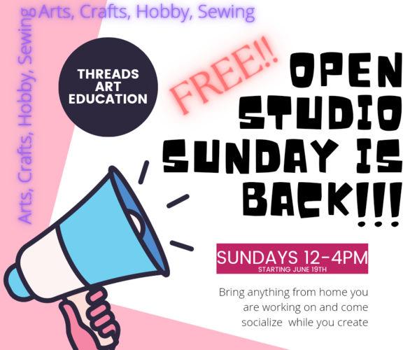 Open Studio Sunday - FREE