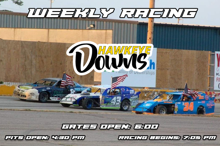 Weekly Racing at Hawkeye Downs