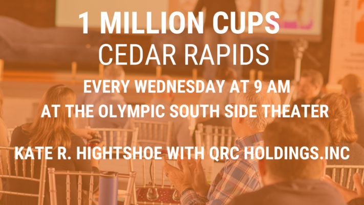 1 Million Cups Cedar Rapids July 13: QCR HOLDINGS, INC. / CRBT