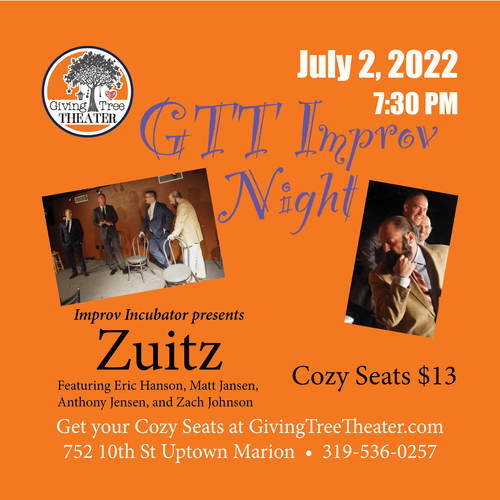 GTT Improv Night - Improv Incubator Presents Zuitz