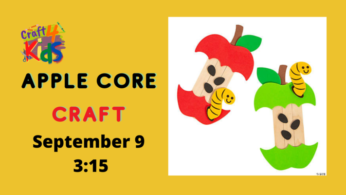 Brain STEM: Apple Core Craft