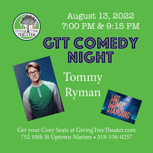 GTT Comedy Night - Tommy Ryman