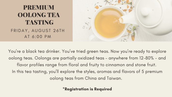 Premium Oolong Tea Tasting Presentation