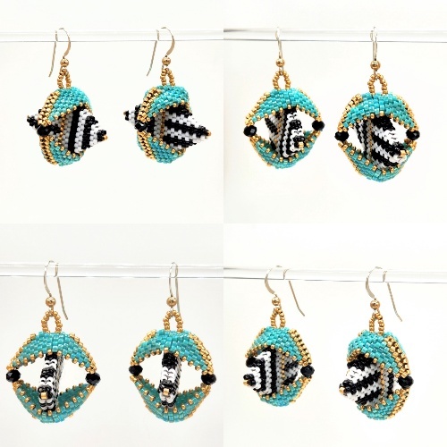 Cosmic Horn Earrings