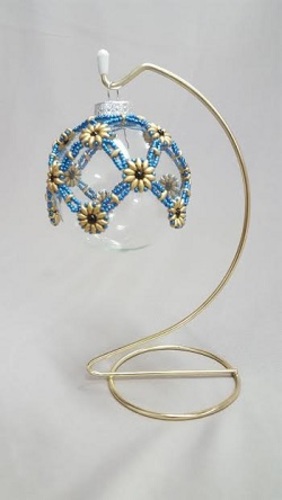 SuperDuo Flower Ornament