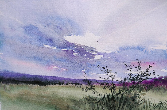 Watercolor Landscapes