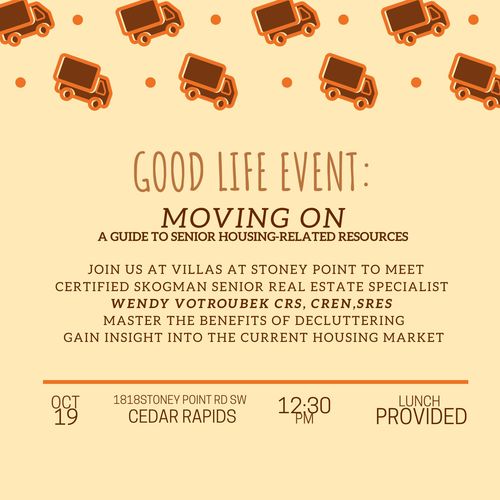 Good Life Event: Moving On 