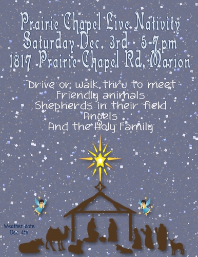 Prairie Chapel Live Nativity