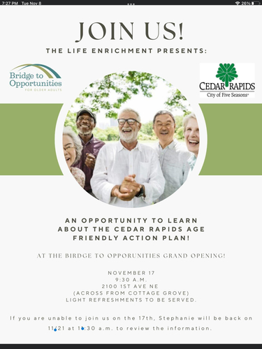 Bridge to Opportunities for Older Adults