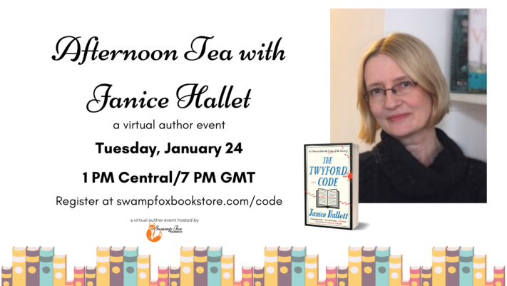 Afternoon Tea with Author Janice Hallett