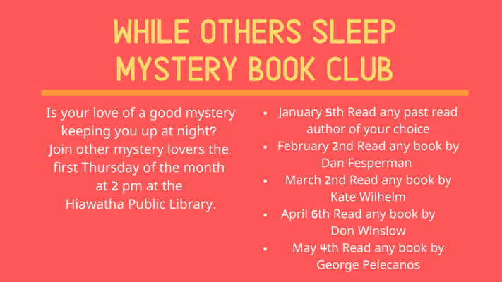 While Others Sleep Mystery Book Club