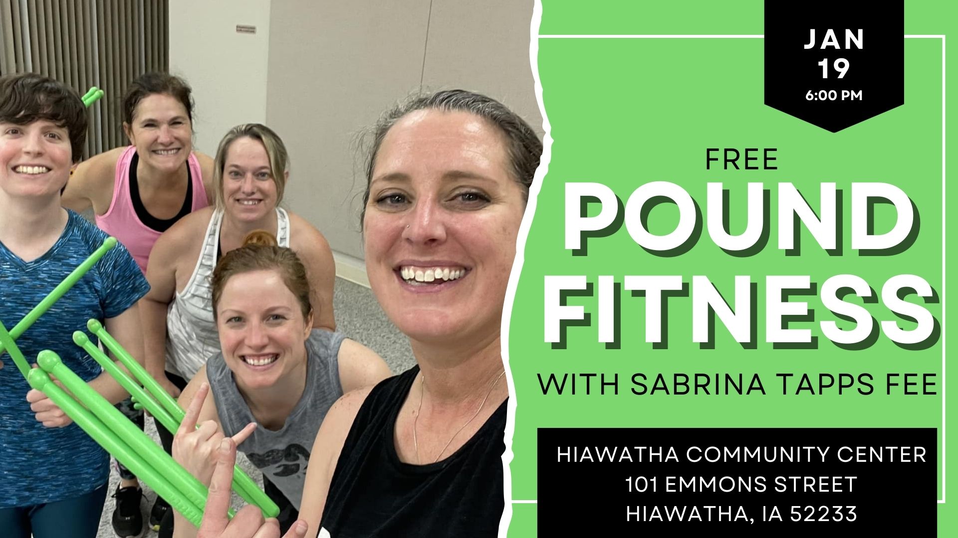 Free Pound Fitness Hoopla