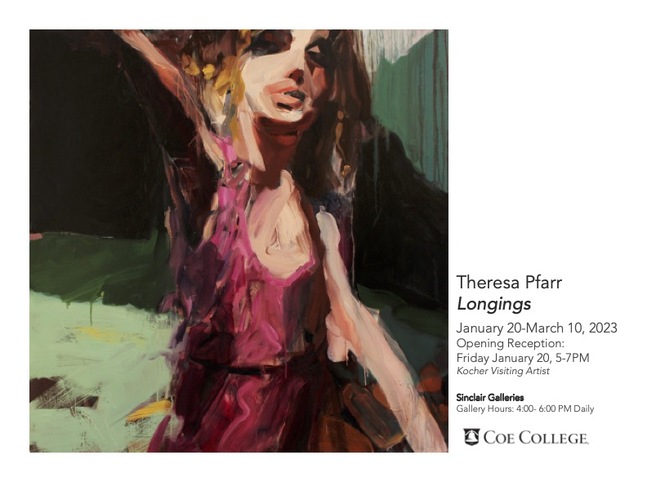 Theresa Pfarr "Longings" Art Exhibition