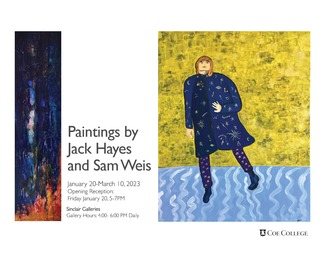 Paintings by Jack Hayes and Sam Weis, Art Exhibit