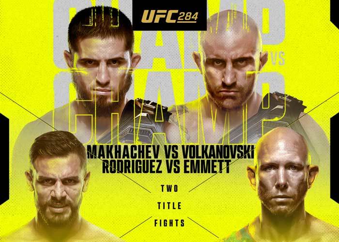 Draft Day Sports Lounge - UFC 284 Makhachev vs Volkanovski