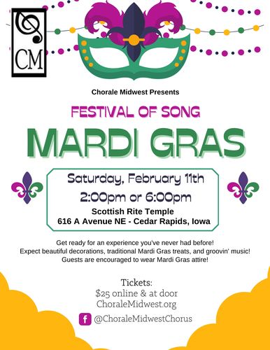 Mardi Gras Festival of Song