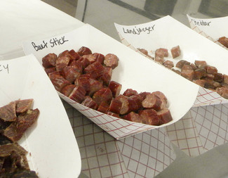 Search meat shop samples of beef jerky beef sick landjaeger and cheddar beef stick