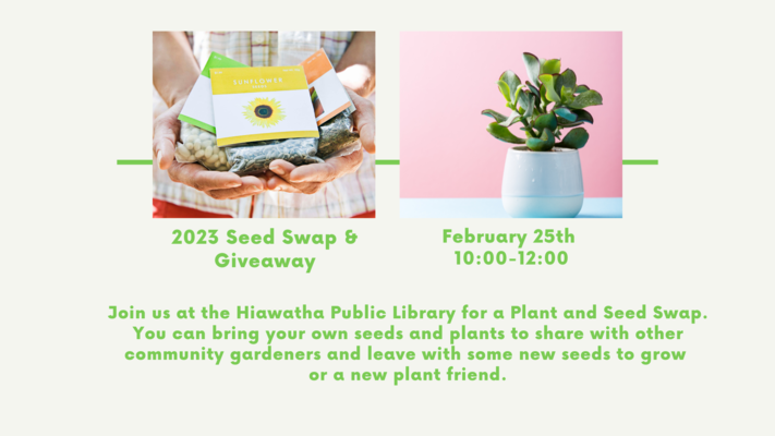 Nine Square Feet's 2023 Seed Swap and Giveaway