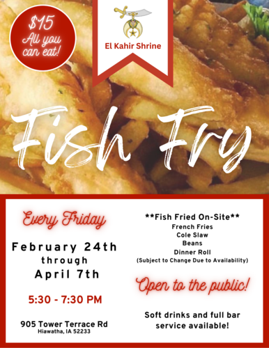 Fish Fries @ El Kahir Shrine