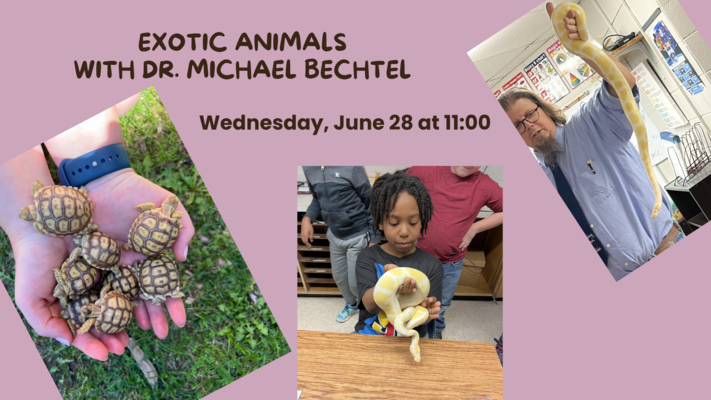 Exotic Animals with Dr. Michael Bechtel