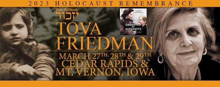 2023 Holocaust Remembrance: Tova Friedman