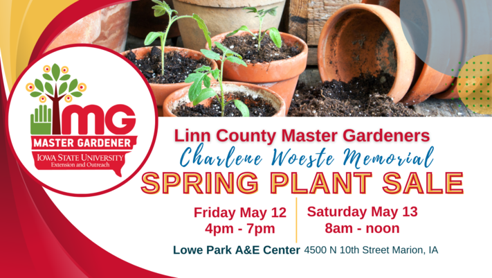 Linn County Master Gardener Charlene Woeste Memorial Spring Plant Sale