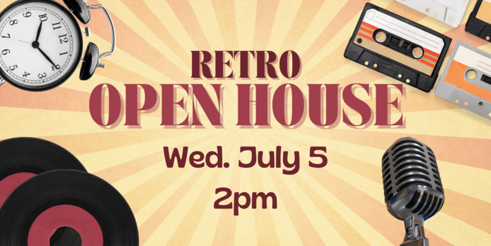 Retro Open House- Explore Devices from the Way Way Back- Welcome Wednesdays