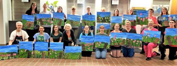 June 12 - The Pines -Prairie Scenery-Cork n Canvas Iowa