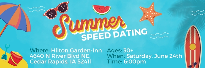 Summer Time Speed Dating Event Ages 30+