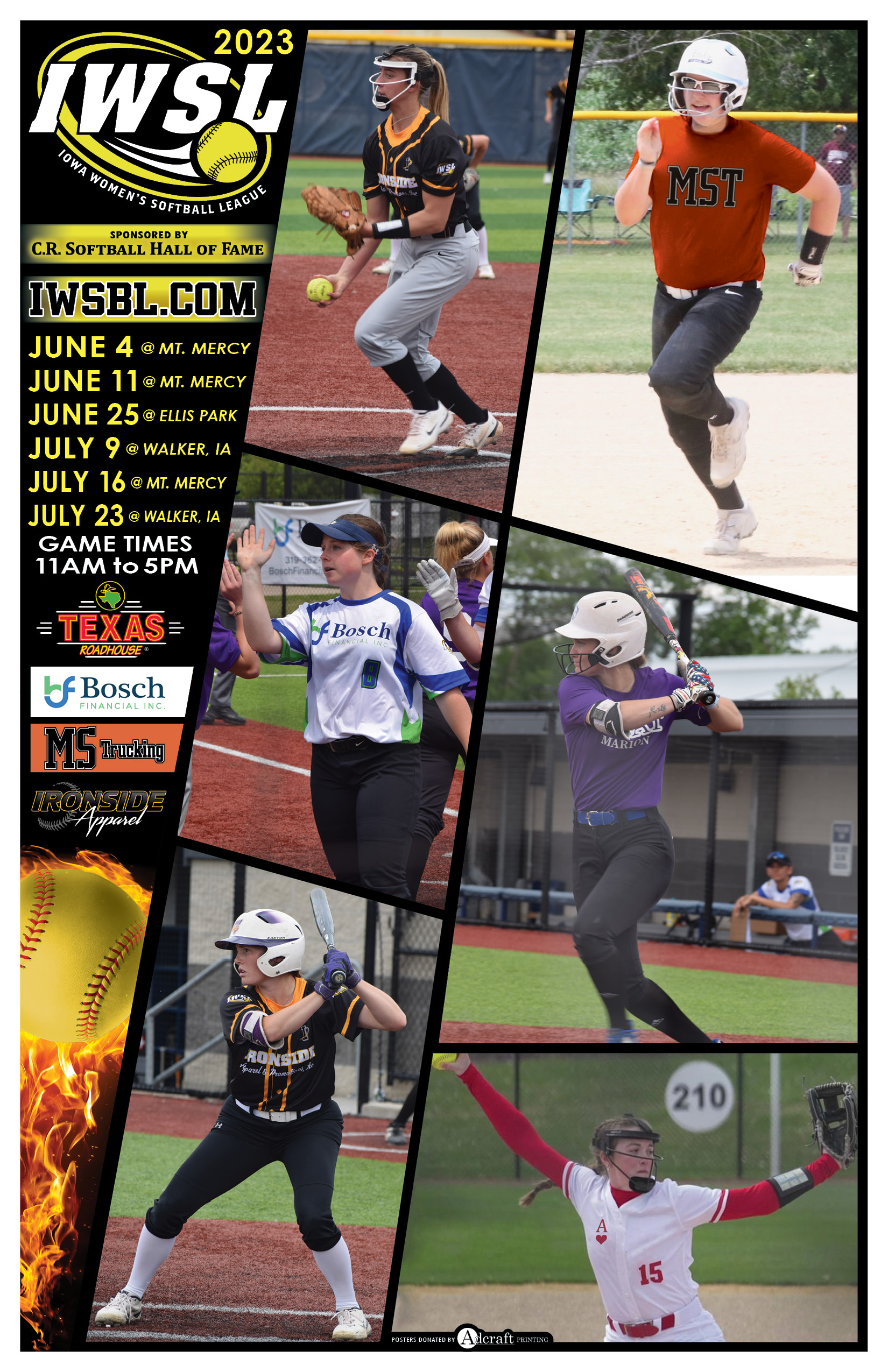 Iowa Women's Softbal League (collegiate fastpitch) Hoopla