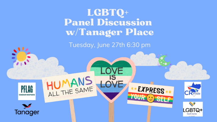 LGBTQ+ Panel Discussion w/Tanager Place