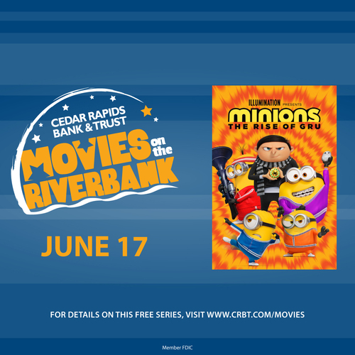 CRBT Movies on the Riverbank: Minions The Rise of Gru