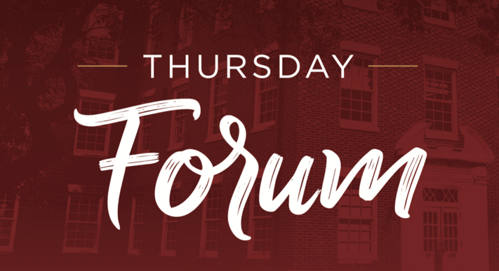 Thursday Forum - The Economics of US Health Care