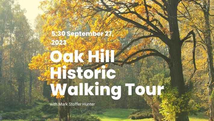 Oak Hill Jackson Historic Walking Tour