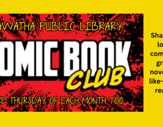 Hiawatha Public Library Comic Book Club