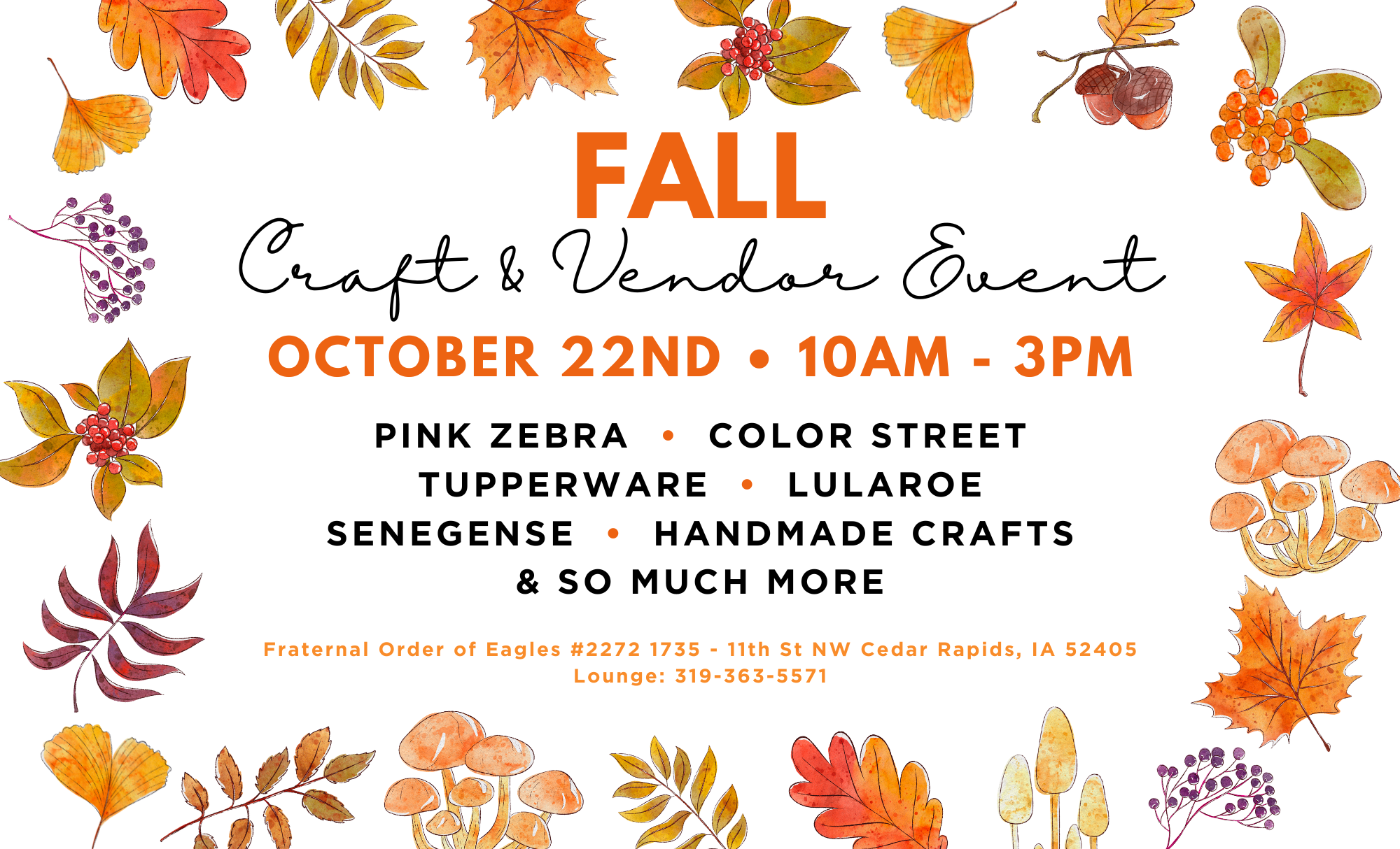 Fall Craft & Vendor Event | Hoopla