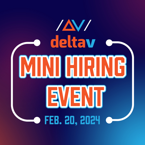 DeltaV Mini Hiring Event