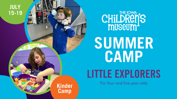 LITTLE EXPLORERS KINDER CAMP (JULY 15 – 19)