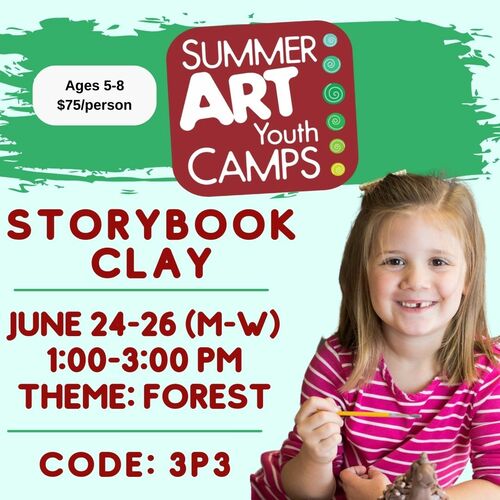 3 Day Clay Summer Camp–Storybook Clay