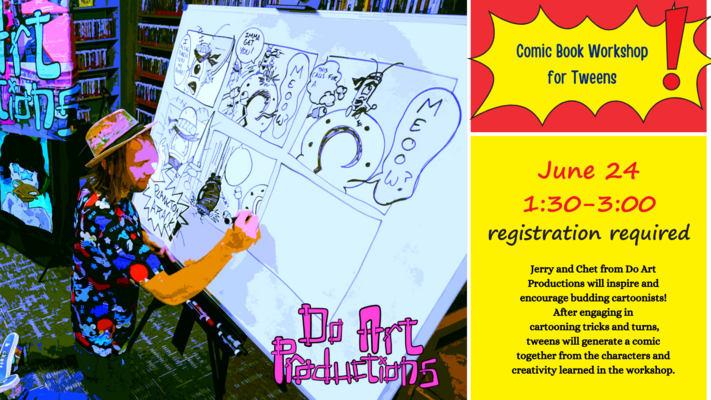 Comic Book Workshop for Tweens